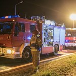 Auto w ogniu. Makabryczne odkrycie po wypadku