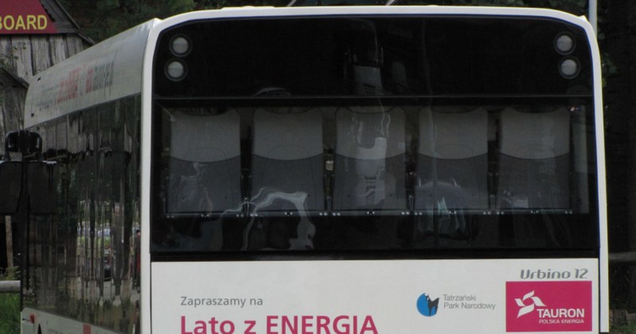 Autobus ekologiczny na trasie do Morskiego Oka