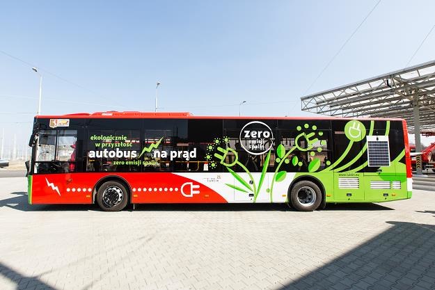 Autobus elektryczny o nazwie Ursus Ekovolt /Informacja prasowa