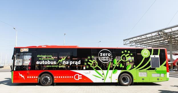 Autobus elektryczny o nazwie Ursus Ekovolt /Informacja prasowa