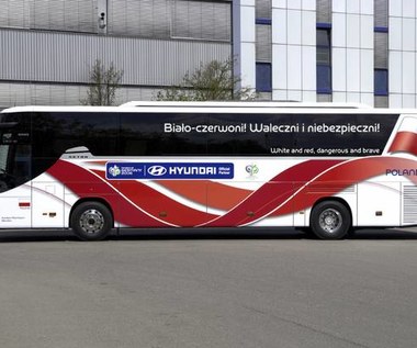 Autobus polskich piłkarzy