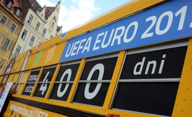 Autobus promuje Euro 2012 we Wrocławiu