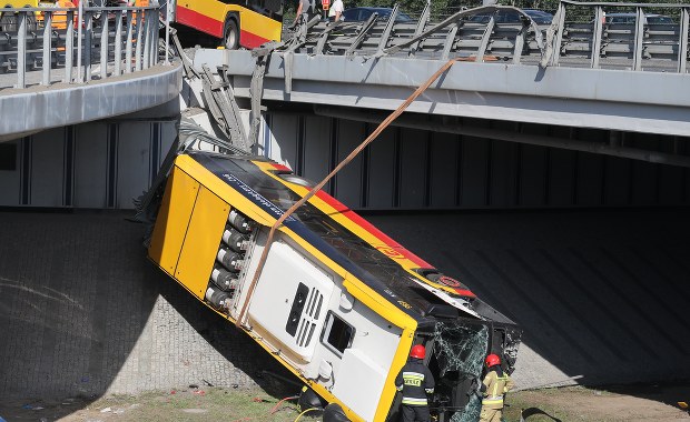 Autobus spadł z wiaduktu w Warszawie. Jest apelacja ws. wyroku