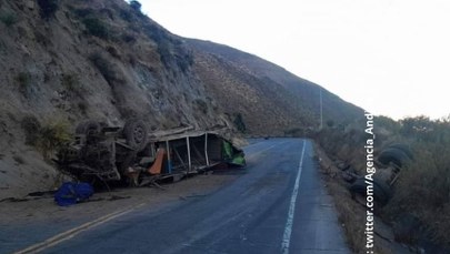 Autobus w Andach runął w przepaść. Zginęło 13 osób