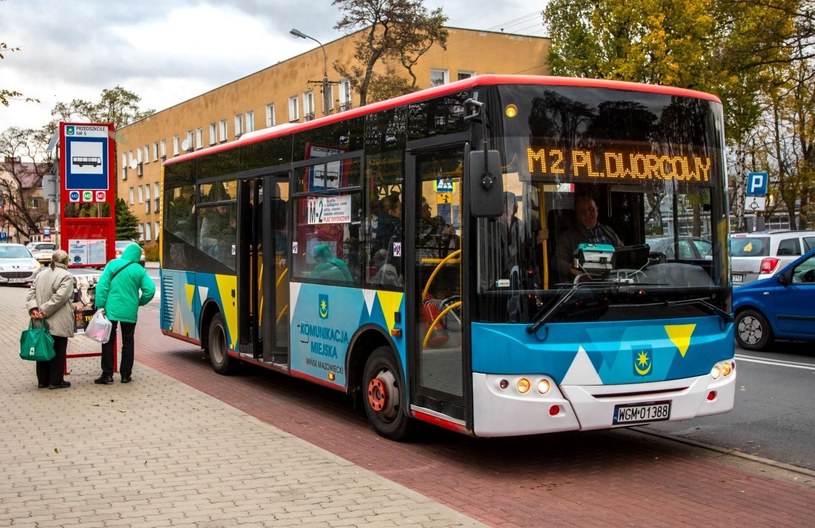 Autobus w Mińsku Mazowieckim /Mobilny Mińsk /facebook.com
