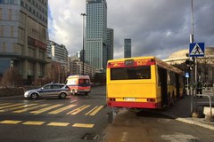 Autobus wjechał w ludzi przy Dworcu Centralnym