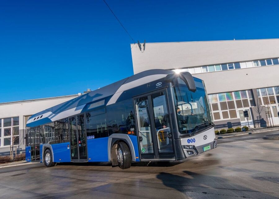 Autobus zasilany wodorem /MPK Kraków /