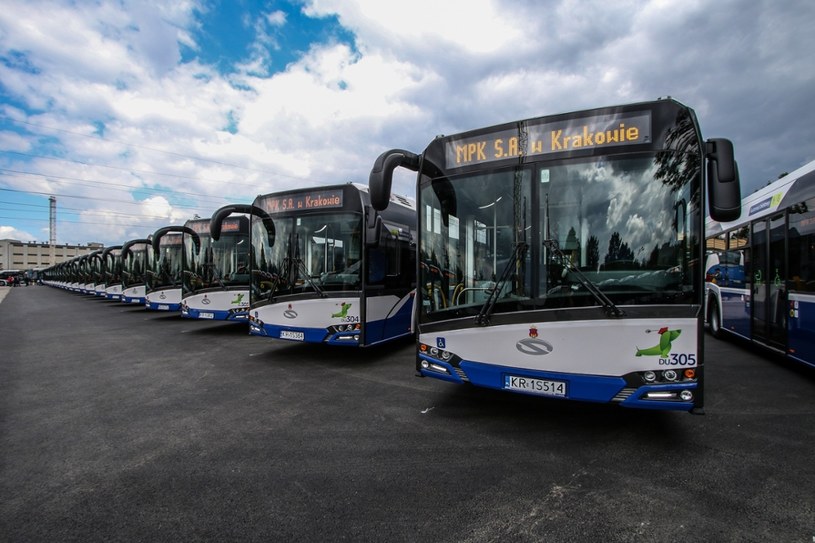 Autobusy Solaris dla krakowskiego MPK /Jan Graczyński /East News