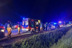 Autokar wpadł do rowu na A4