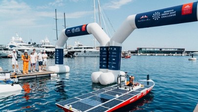 Autonomiczna łódź z AGH na podium Monaco Energy Boat Challenge