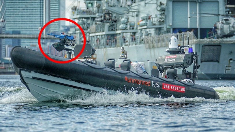 Autonomiczne łodzie patrolowe z karabinami maszynowymi stają się faktem [FILM] /Geekweek