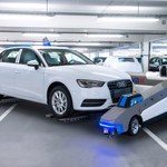 Autonomiczne roboty... przestawiają nowe samochody