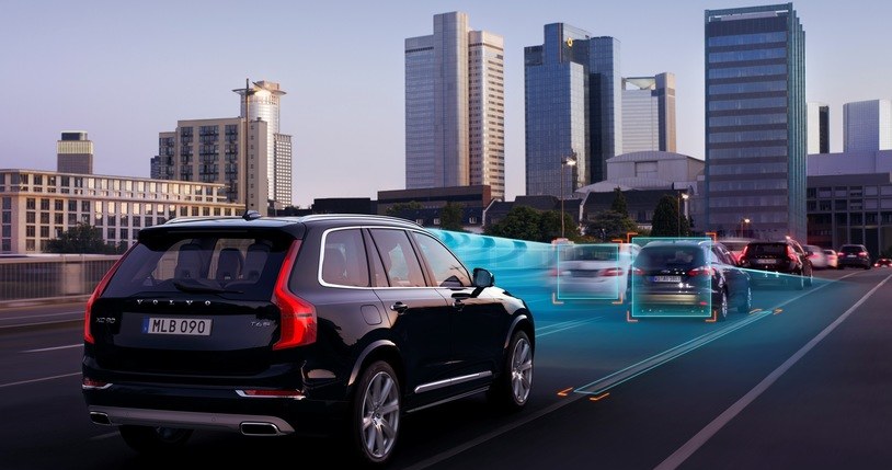 Autonomiczne Volvo XC90 /Informacja prasowa