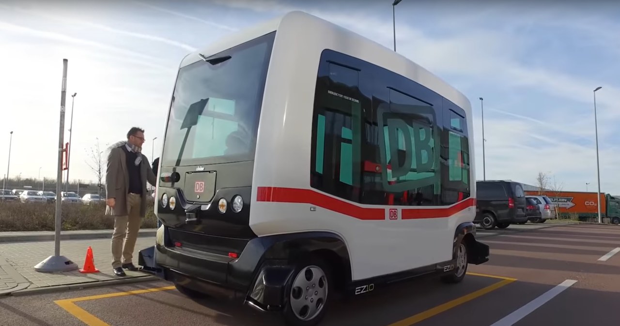 Autonomiczny autobus /Informacja prasowa