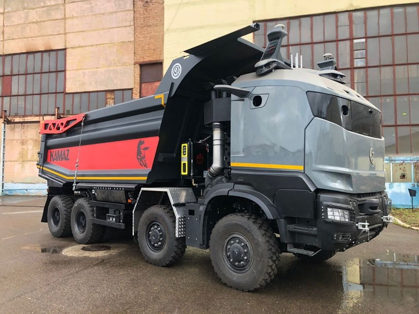 Autonomiczny Kamaz Atlant 49 "Robokop"  / fot. Kamaz VK /Informacja prasowa