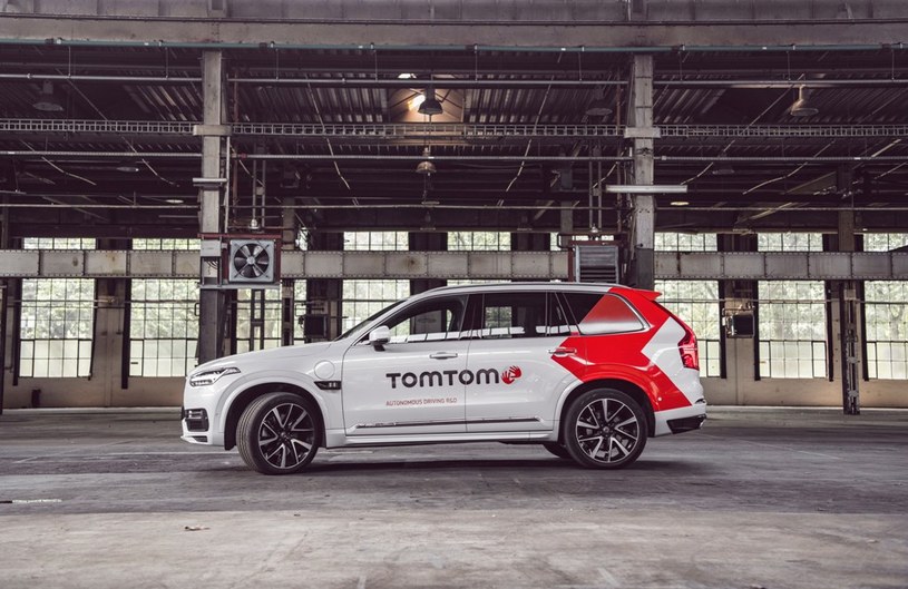 Autonomiczny pojazd testowy TomTom /materiały prasowe