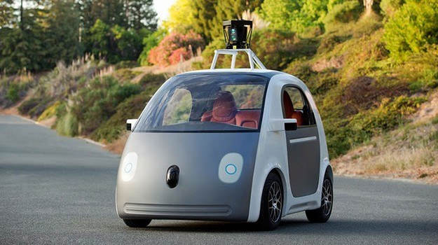 Autonomiczny samochód Google (źródło: Google) /magazynauto.pl