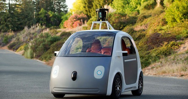 Autonomiczny samochód Google (źródło: Google) /magazynauto.pl