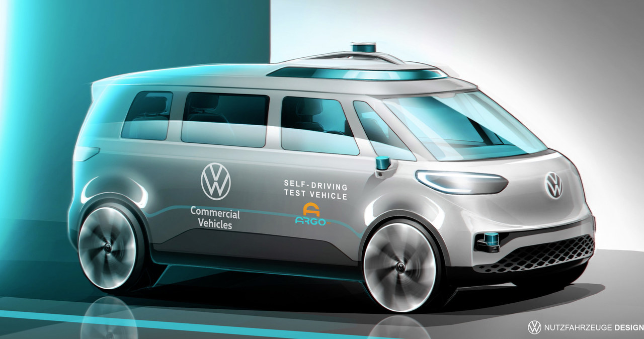 Autonomiczny Volkswagen ID. Buzz /Informacja prasowa