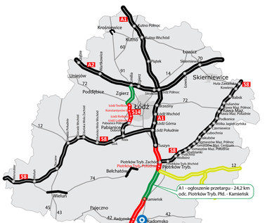 Autostrada A1 - kiedy zakończy się budowa? Znamy termin