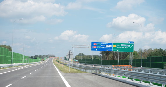 Autostrada A1 Autostrada A1 koło Łodzi Zdjęcia