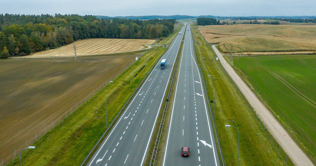 Autostrada A1 z Torunia do Włocławka zyska trzeci pas /Przemek Świderski /Reporter