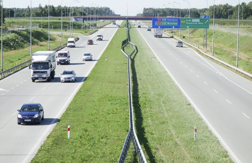 Autostrada A1 /Piotr Kamionka /Reporter