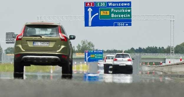 Autostrada A2 przejezdna w całości . Fot. Bartosz Krupa /East News