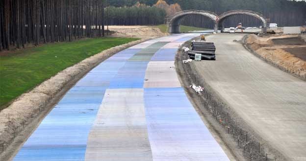 Autostrada A2 w okolicach  Rogozińca. Fot. AW /Informacja prasowa