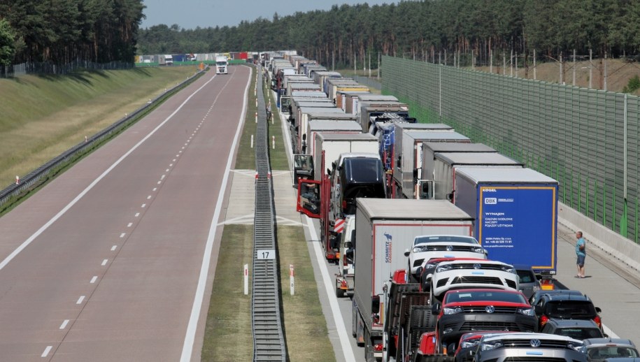 Autostrada A2, zdjęcie archiwalne / 	Lech Muszyński    /PAP