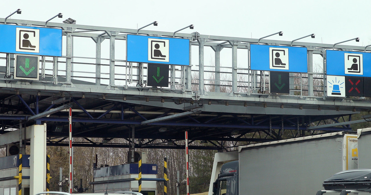 Autostrada A4 - pobór opłat. /Damian Klamka /East News