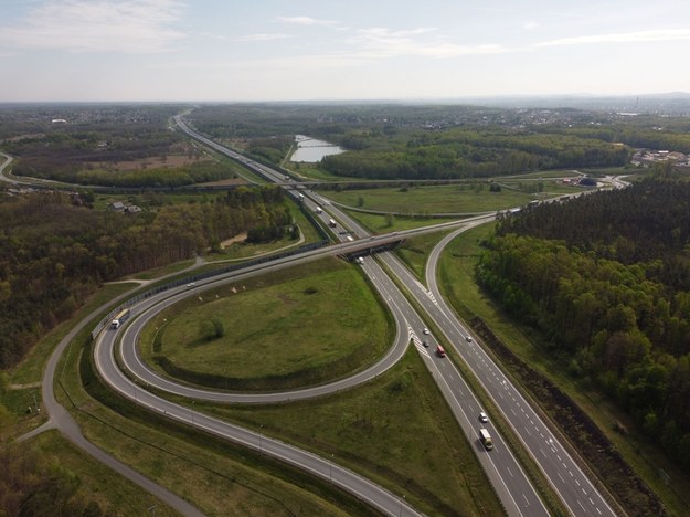 Autostrada A4, węzeł Brzesko /GDDKiA Kraków /