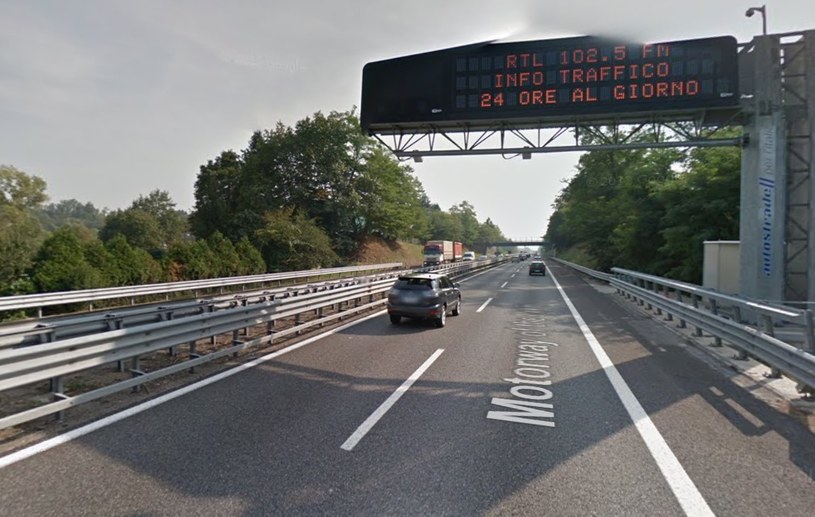 Autostrada A8 we Włoszech / Fot: Google Street View /Informacja prasowa