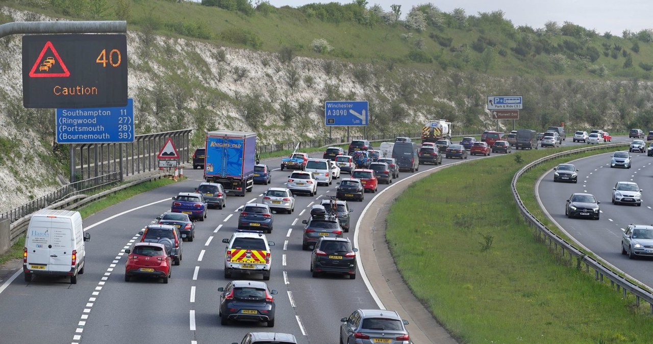 Autostrada w Wielkiej Brytanii /Getty Images