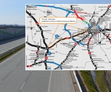 Autostrady A2 zostanie poszerzona do trzech pasów. Podpisano ważną umowę