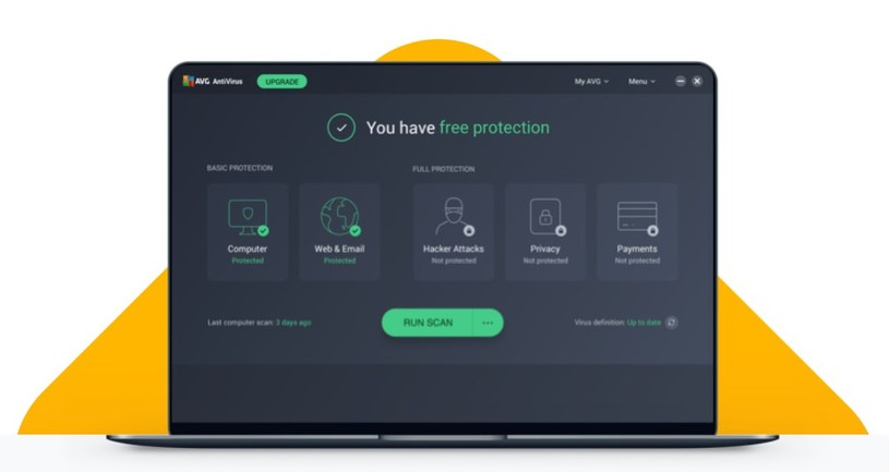 AVG, czyli darmowy antywirus na komputer. /AVG /materiał zewnętrzny