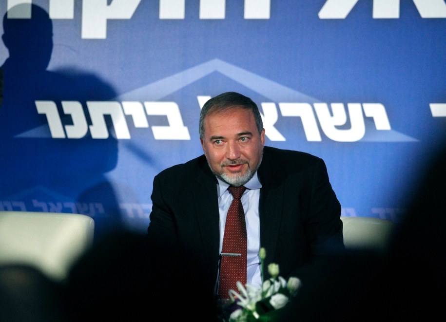 Avigdor Lieberman /JIM HOLLANDER    /PAP/EPA
