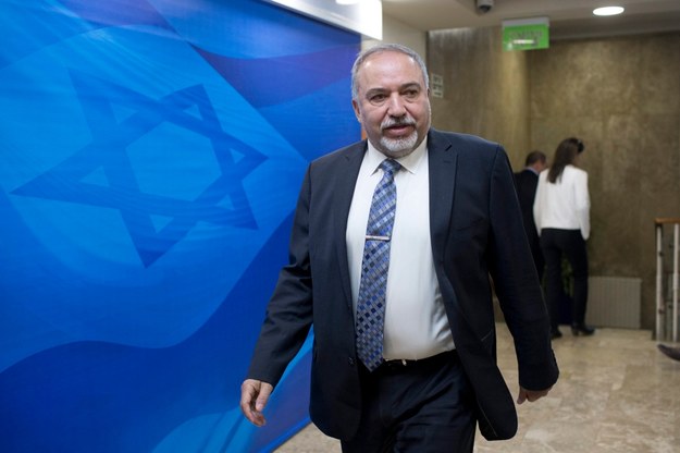 Avigdor Lieberman /ABIR SULTAN / POOL /PAP/EPA