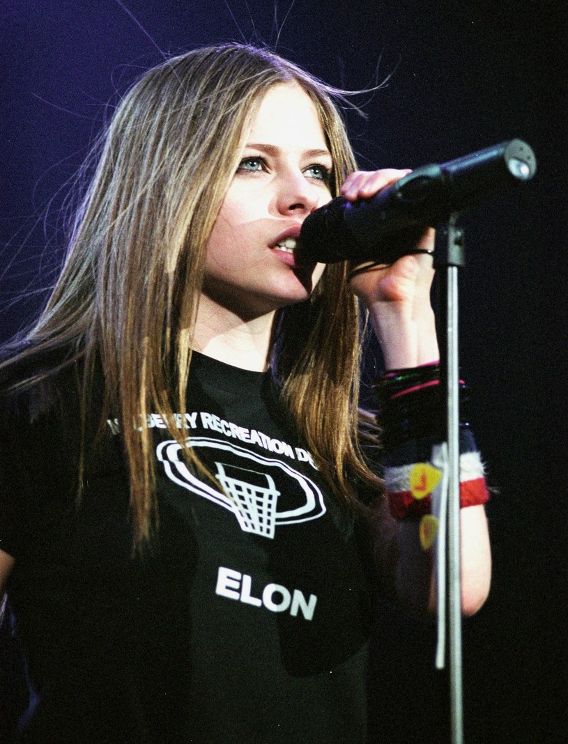 Avril Lavigne, 2002 r. /Kraig Geiger/Everett Collection /East News