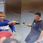 Awantura na stacji benzynowej. Jeden kierowca wyciągnął pistolet, drugi siekierę