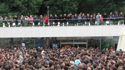 Awantura o wejściówki na treningi gwiazd Euro