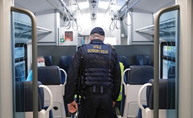 Awantura w pociągu Mewa. Pasażerowie zamknęli agresywnego 46-latka w toalecie