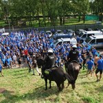 Awantura w trakcie meczu. 22 pseudokibiców Ruchu zatrzymanych