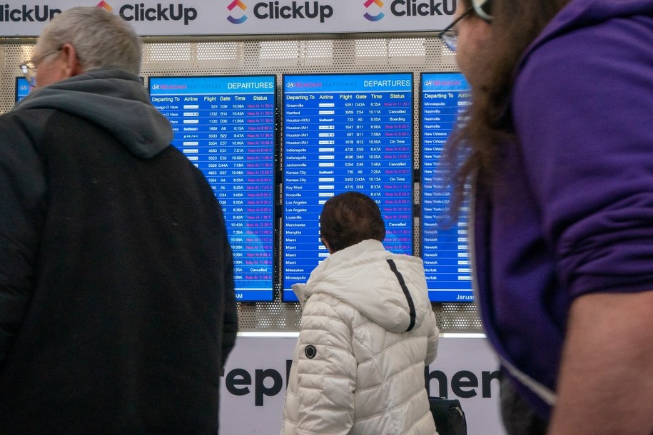 Awaria 11 stycznia dotknęła amerykańskie lotniska /SHAWN THEW    /PAP/EPA