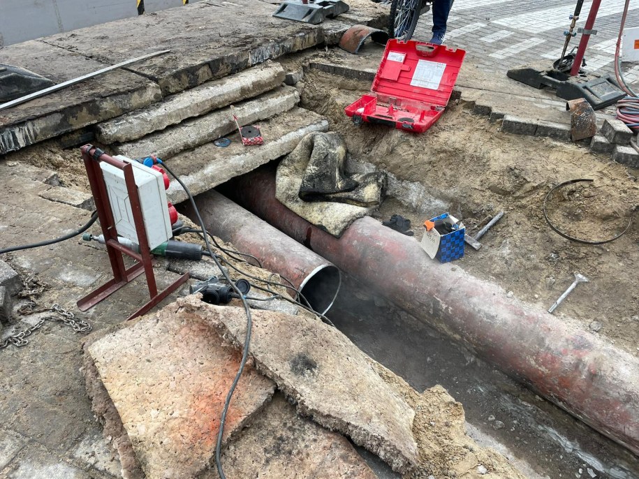 Awaria ciepłownicza w Puławach /Krzysztof Kot /RMF FM