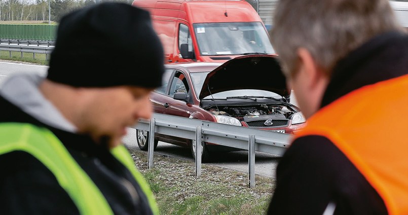 Awaria na autostradzie /Motor