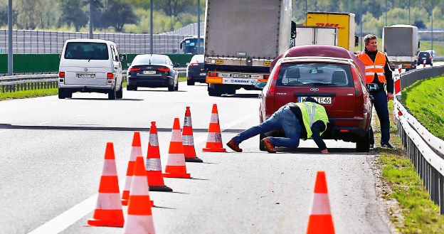 Awaria na autostradzie /Motor