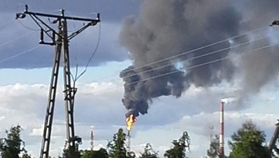 Awaria płockiej rafinerii. Jedna osoba jest ranna
