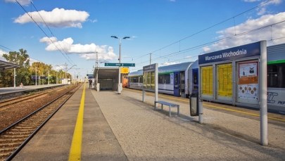 Awaria pociągu na Dworcu Wschodnim w Warszawie