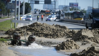 Awaria wodociągowa w Warszawie. Część mieszkańców nie ma wody